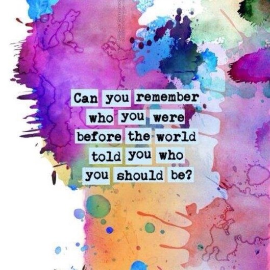 Can You Remember Who You Were